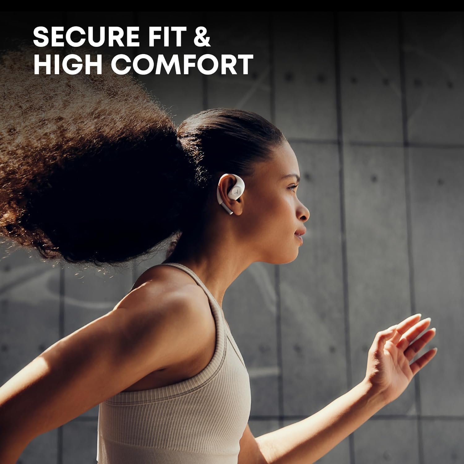 image:imagebeyerdynamic AMIRON 200 Open True Wireless Earphones with Ergonomic EarHooks 36Hour Battery IP54 WeatherResistant Customizable Sound via App BlackWhite