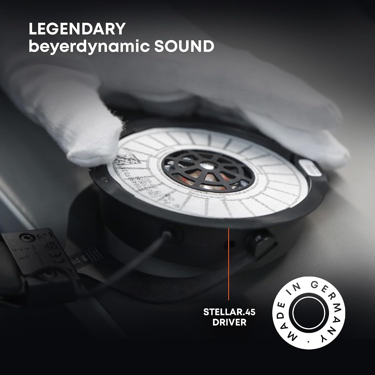image:imagebeyerdynamic AVENTHO 300 Wireless OverEar Headphones with ANC Dolby Atmos and Head Tracking BlackNordic Grey