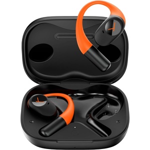 beyerdynamic AMIRON 200 Open True Wireless Earphones with Ergonomic Ear-Hooks, 36-Hour Battery, IP54 Weather-Resistant, Customizable Sound via App (Black)(Sport)